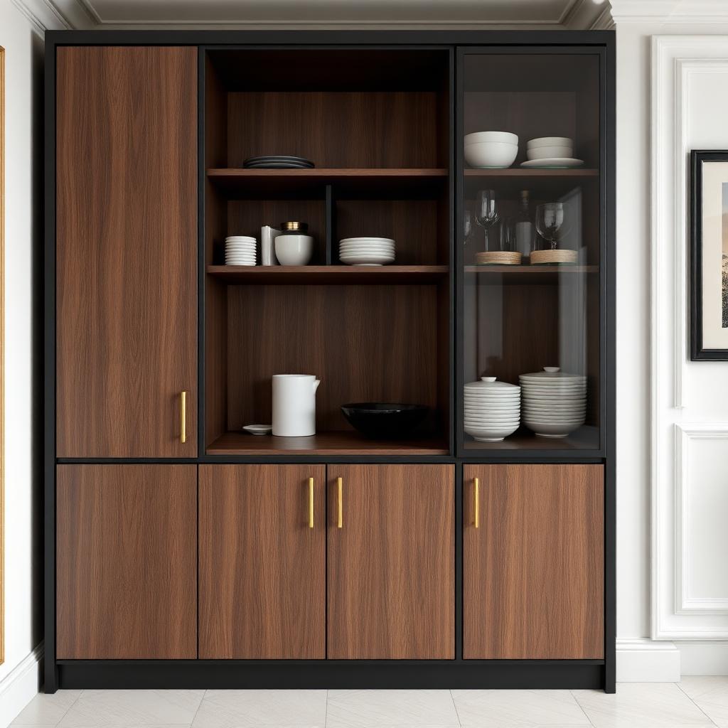 Crockery & Storage Cabinet — Mahadev Furniture Vadodara